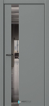 In 2 Морская галька/ Графитовое зеркало (ДО) с алюминиевой кромкой